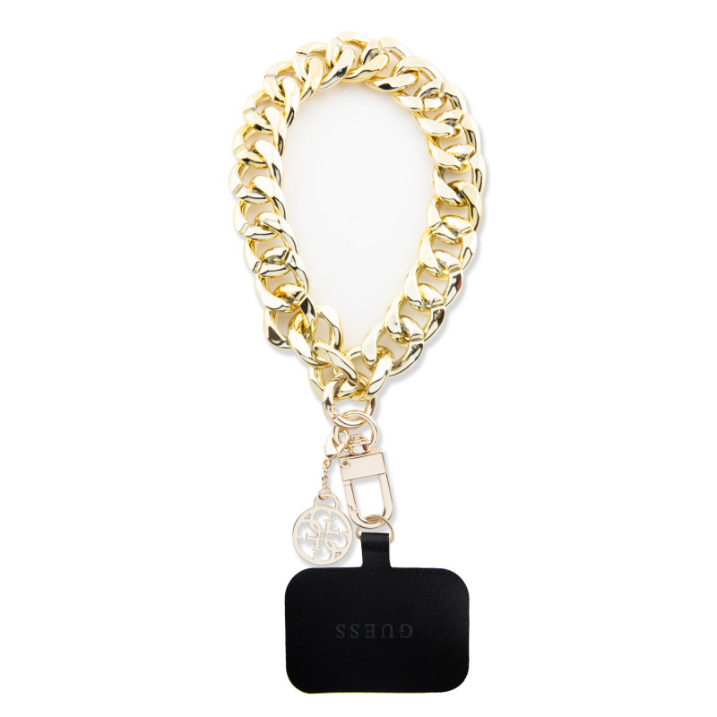 Chaîne universelle HDSP Large Chain avec charme 4G longueur max 15 cm GUESS GUOUCBMC4MD – Or — Accessoire · Smarty Paris 18e
